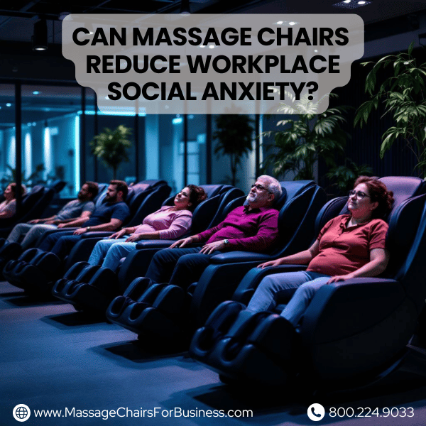 Can massage chairs reduce workplace social anxiety?