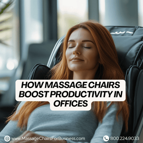 How Massage Chairs Boost Productivity in Offices