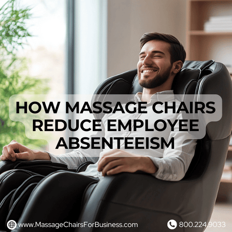 how massage chairs reduce employee absenteeism