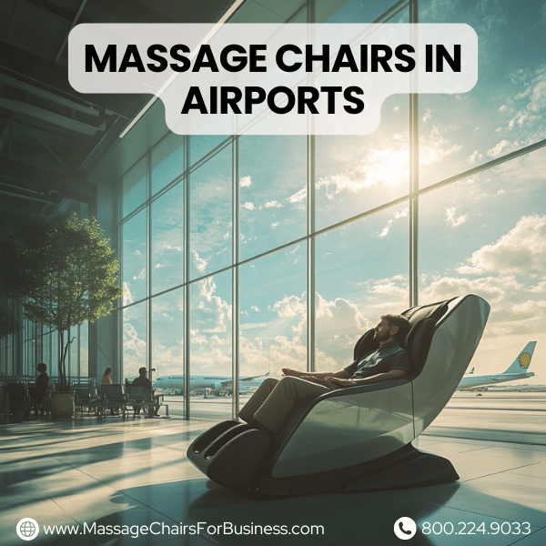 massage chairs in airports