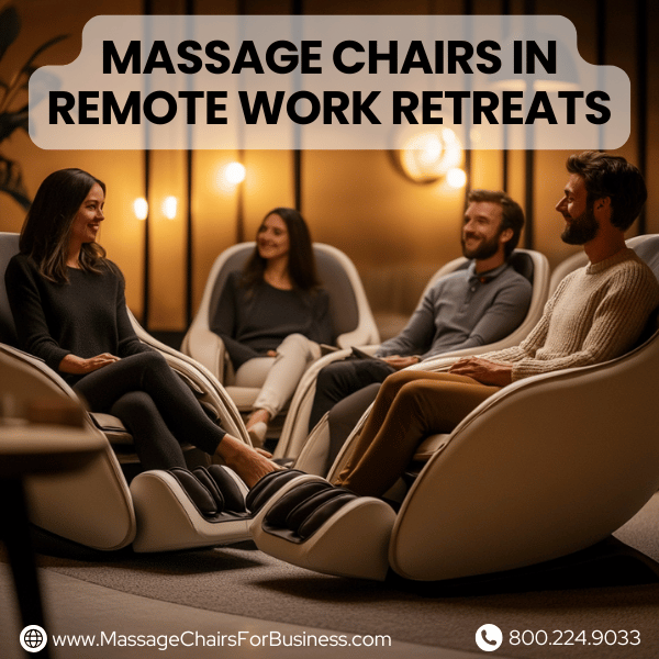 massage chairs in remote work retreats