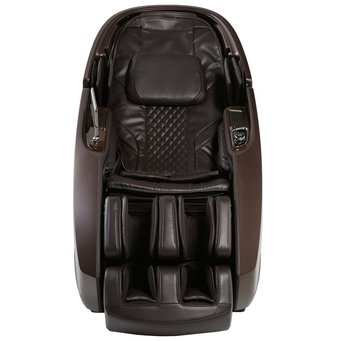 Daiwa Supreme Hybrid Massage Chair in Chocolate Front View