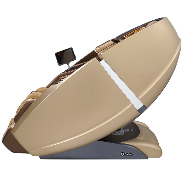 Daiwa Supreme Hybrid Massage Chair in Gold Side View