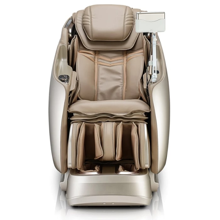 JPMedics Kaze Massage Chair in Beige/Champagne Front View