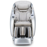 Ogawa Master Drive Duo Massage Chair in Platinum & Platinum Front View