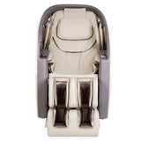 Osaki Flagship Duo 4D + 3D Massage Chair in taupe front view.