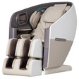 Osaki Flagship Duo 4D + 3D Massage Chair in taupe.