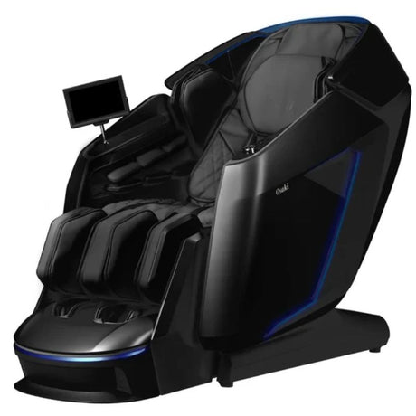 Osaki Grand Duo 4D+4D Massage Chair in Black.