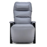 Svago Lite 2 Zero Gravity Recliner in Black/Grey front view.