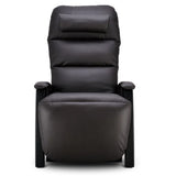 Svago Lite 2 Zero Gravity Recliner in Brown/Black front view.